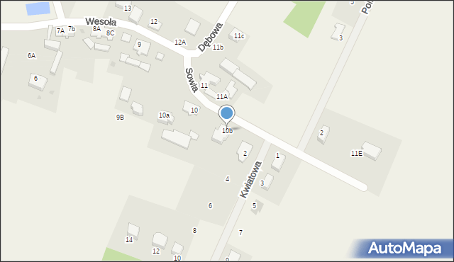 Stanięcino, Sowia, 6, mapa Stanięcino