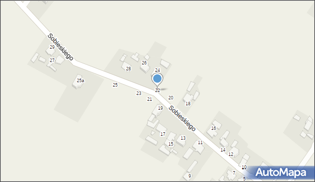 Staniszcze Wielkie, Sobieskiego, 22, mapa Staniszcze Wielkie