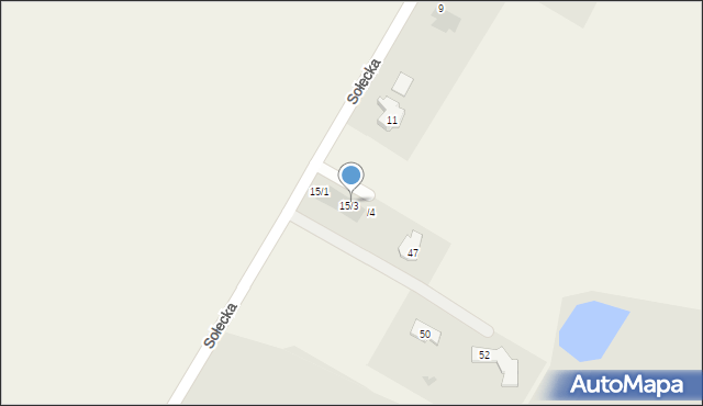 Stary Toruń, Sołecka, 15b/1, mapa Stary Toruń