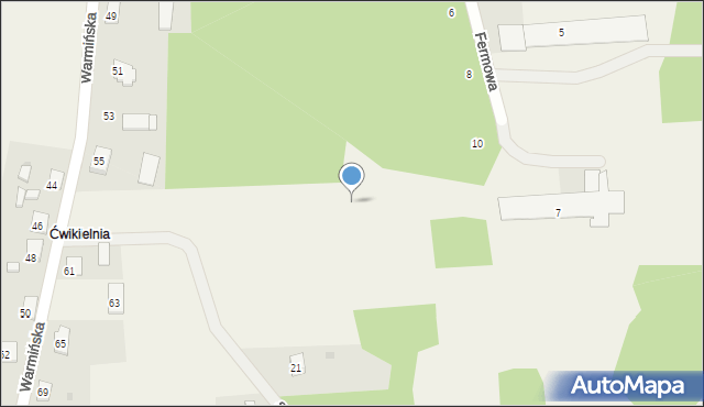 Stawiguda, Sokola, 9, mapa Stawiguda