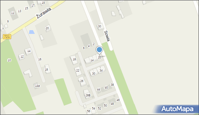 Stefanówka, Sowia, 10, mapa Stefanówka