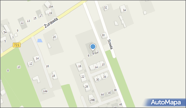 Stefanówka, Sowia, 4, mapa Stefanówka