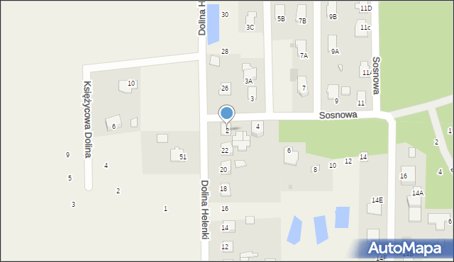 Stok Lacki-Folwark, Sosnowa, 2, mapa Stok Lacki-Folwark