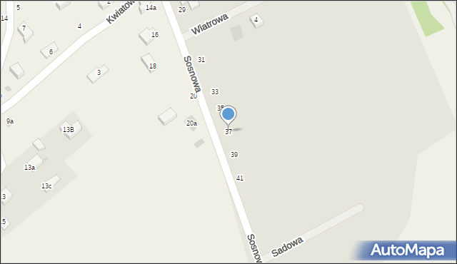 Strzelin, Sosnowa, 37, mapa Strzelin