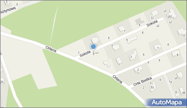 Sulmin, Sokola, 2, mapa Sulmin
