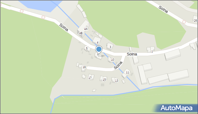 Świebodzice, Solna, 8, mapa Świebodzice