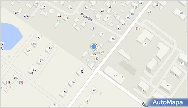 Szczytno, Sobieszczańskiego Zbigniewa, 30a, mapa Szczytno