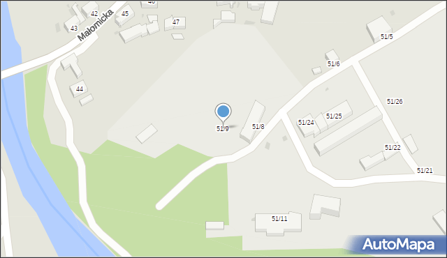 Szprotawa, Sobieskiego, 51/9, mapa Szprotawa