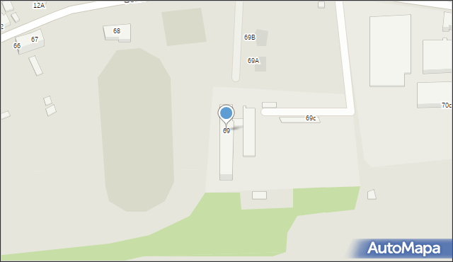 Szprotawa, Sobieskiego, 69, mapa Szprotawa