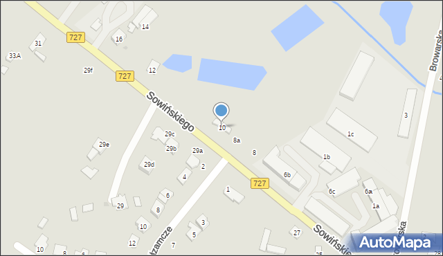 Szydłowiec, Sowińskiego Józefa, gen., 10, mapa Szydłowiec