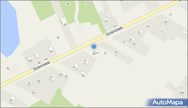 Tumlin-Osowa, Sosnowa, 33, mapa Tumlin-Osowa