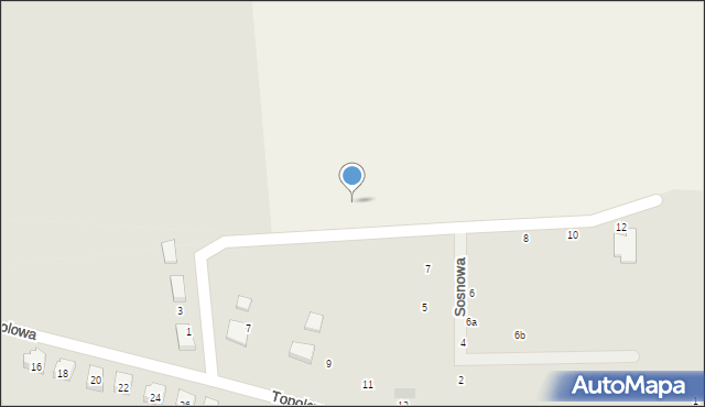 Tychowo, Sosnowa, 11, mapa Tychowo