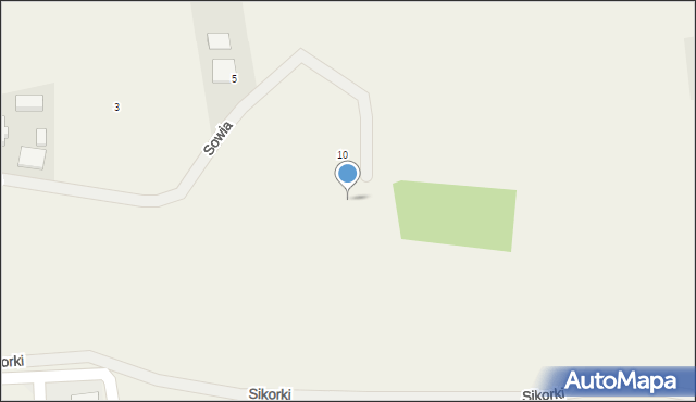 Udorpie, Sowia, 12, mapa Udorpie