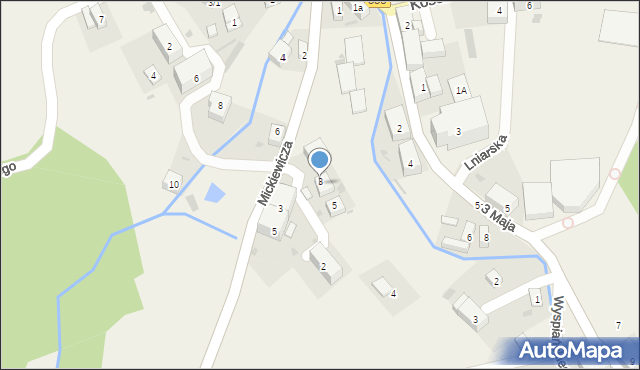 Walim, Sowia, 3/1, mapa Walim