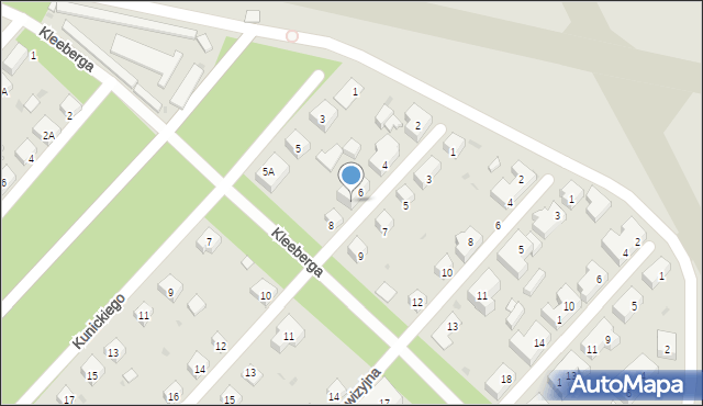 Warszawa, Sobczaka Michała, 6A, mapa Warszawy