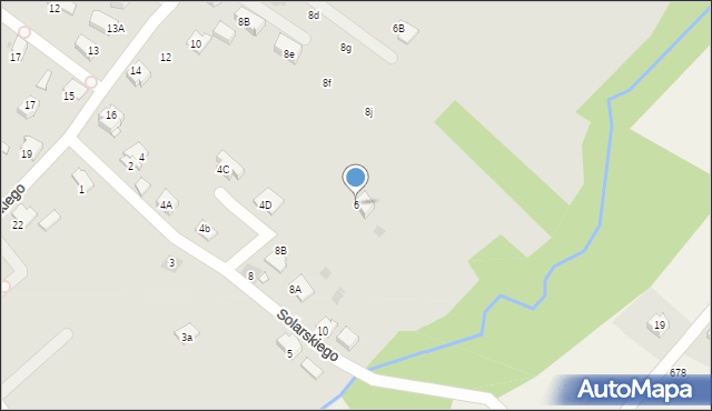 Wieliczka, Solarskiego, 6, mapa Wieliczka