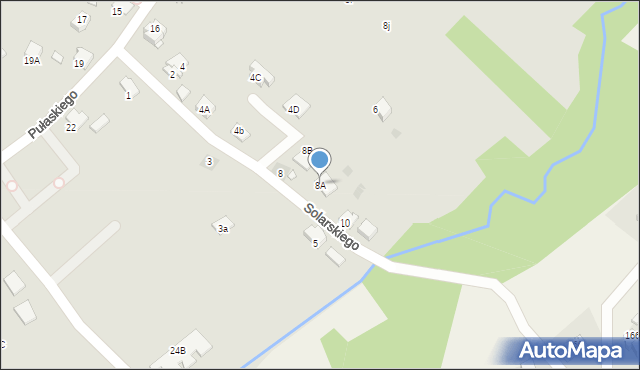 Wieliczka, Solarskiego, 8A, mapa Wieliczka