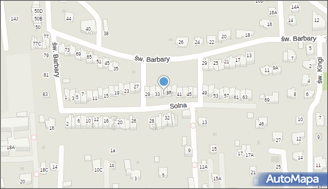 Wieliczka, Solna, 35, mapa Wieliczka