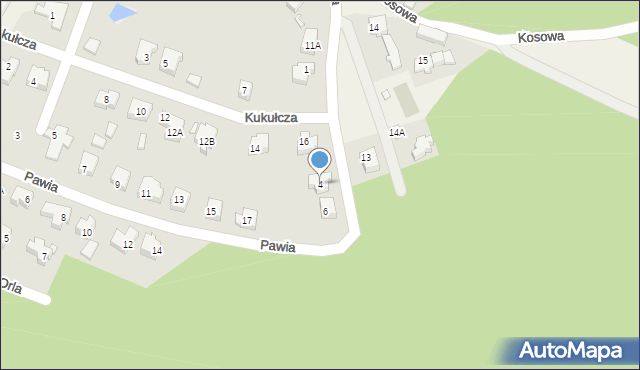 Wilkanowo, Sowia, 4, mapa Wilkanowo