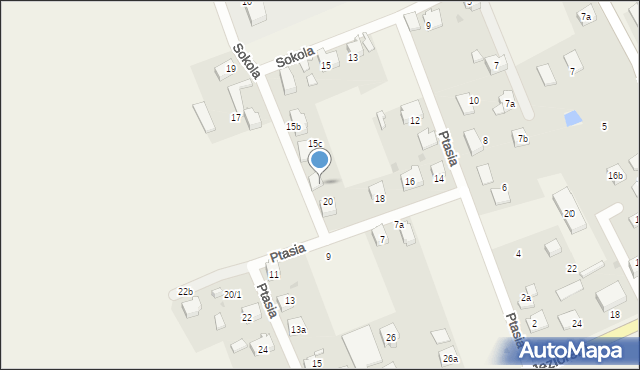 Wisła Mała, Sokola, 15d, mapa Wisła Mała