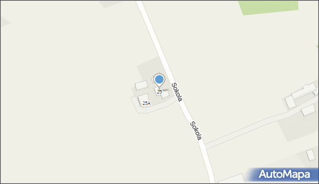 Wisła Mała, Sokola, 25, mapa Wisła Mała
