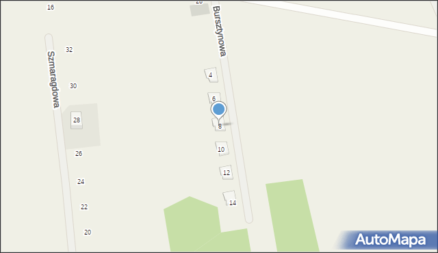 Wygoda, Sosnowa, 28d, mapa Wygoda