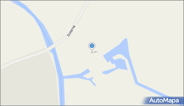 Zabornia, Solarna, 2, mapa Zabornia