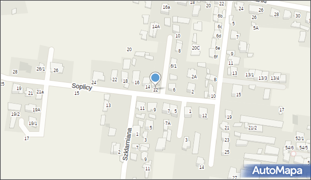 Zaścianki, Soplicy Jacka, 12, mapa Zaścianki