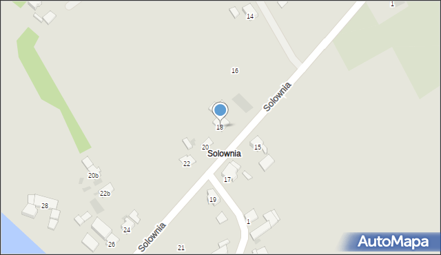 Zdzieszowice, Solownia, 18, mapa Zdzieszowice
