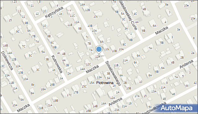 Żyrardów, Sosabowskiego Stanisława Franciszka, gen., 5, mapa Żyrardów