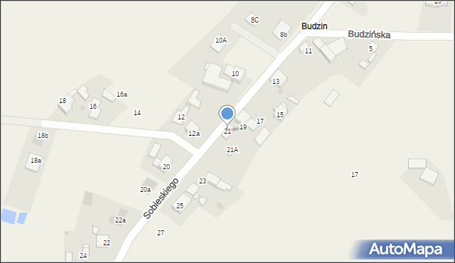 Żytna, Sobieskiego, 21, mapa Żytna