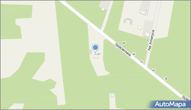 Adampol, Spacerowa, 27, mapa Adampol