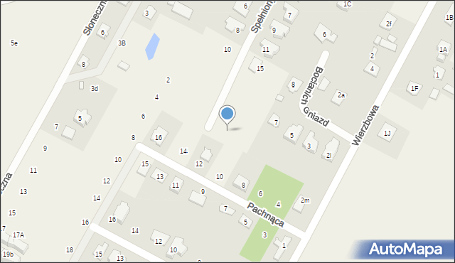 Baszkówka, Spełnionych Marzeń, 21, mapa Baszkówka