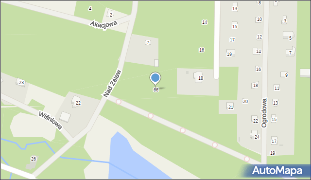 Bieniewiec, Spacerowa, 66, mapa Bieniewiec