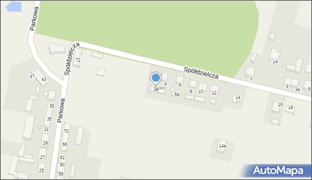 Bonikowo, Spółdzielcza, 2a, mapa Bonikowo