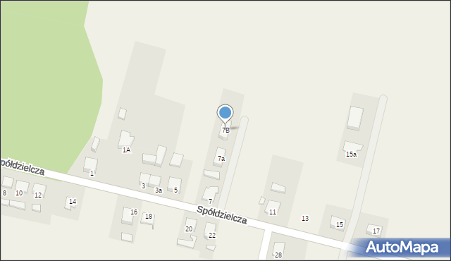 Bonikowo, Spółdzielcza, 7B, mapa Bonikowo
