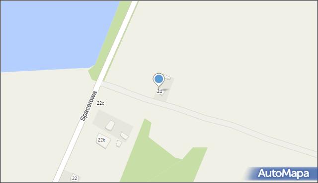 Borkowice, Spacerowa, 24, mapa Borkowice