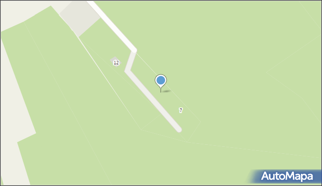 Cieciorka, Spokojna, 5, mapa Cieciorka