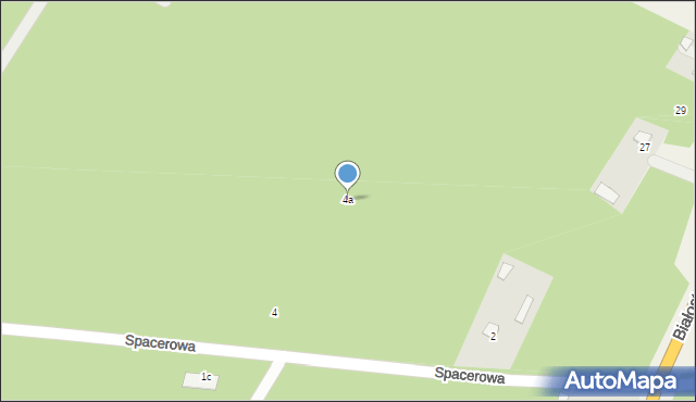 Czartajew, Spacerowa, 4a, mapa Czartajew