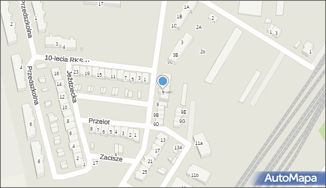 Czempiń, Spółdzielców, 7, mapa Czempiń