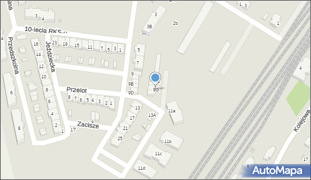 Czempiń, Spółdzielców, 9G, mapa Czempiń