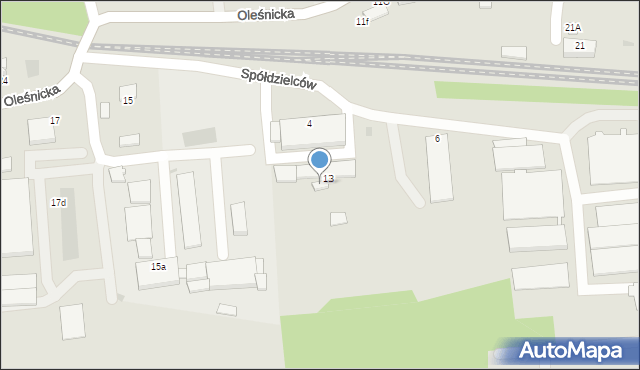 Dąbrowa Tarnowska, Spółdzielców, 4A, mapa Dąbrowa Tarnowska