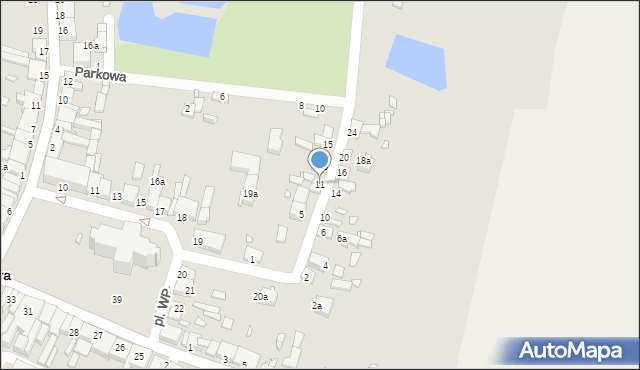 Dobra, Sperczyńskiego Ludwika, ks., 11, mapa Dobra