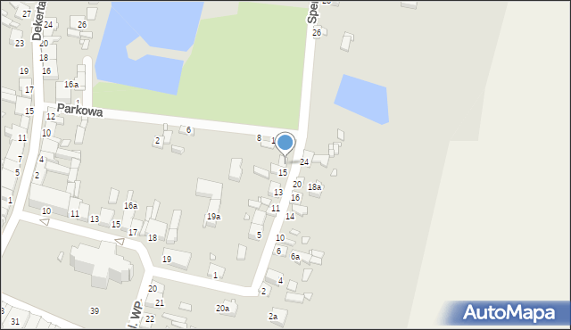 Dobra, Sperczyńskiego Ludwika, ks., 17, mapa Dobra