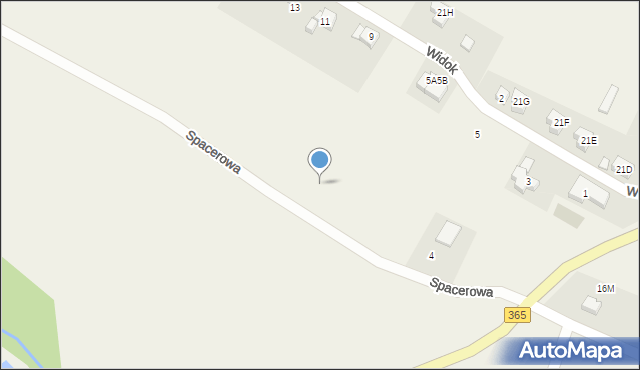 Dziwiszów, Spacerowa, 10, mapa Dziwiszów