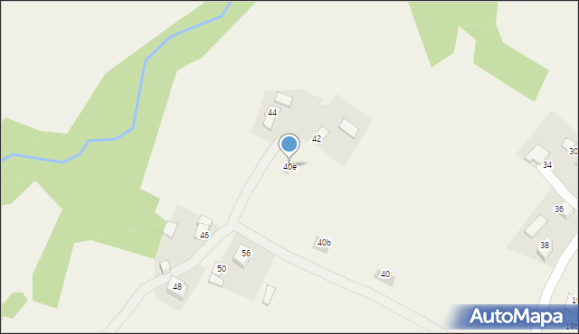 Frydrychowice, Spacerowa, 40e, mapa Frydrychowice