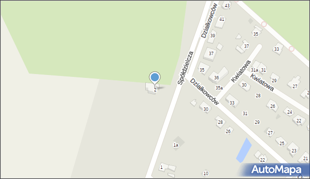 Gniewkowo, Spółdzielcza, 2, mapa Gniewkowo