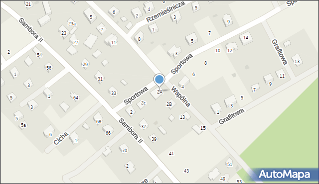 Gołubie, Sportowa, 2A, mapa Gołubie