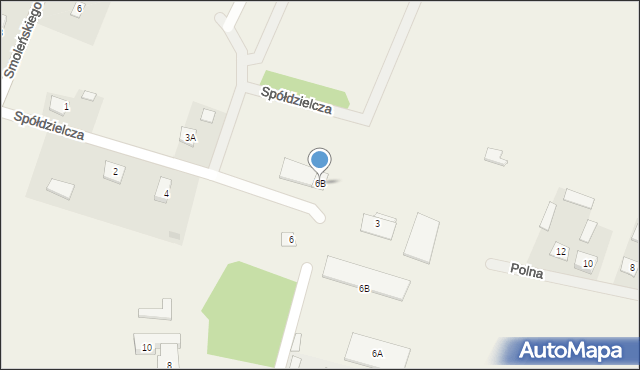 Gołymin-Ośrodek, Spółdzielcza, 6B, mapa Gołymin-Ośrodek