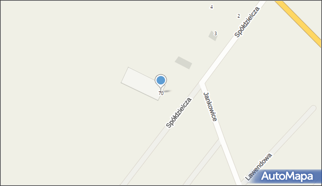 Groblice, Spółdzielcza, 20, mapa Groblice